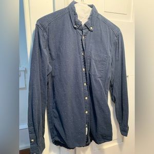 Heather Blue Frank & Oak button-down - excellent condition!